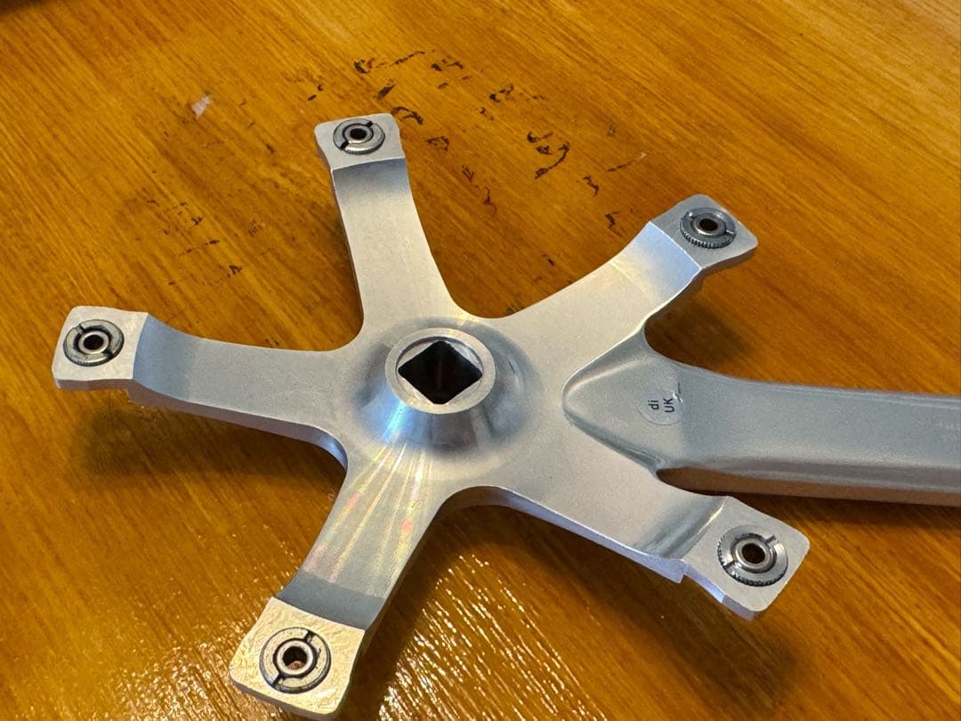 ☆美中古Dura Ace FC-7600ピスト用クランクNJS刻印あ165mm