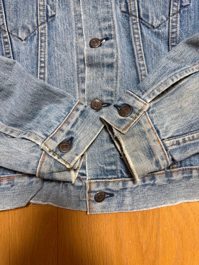 【雰囲気抜群】Levi's 70505 デニムジャケット ケアタグ期 刻印52