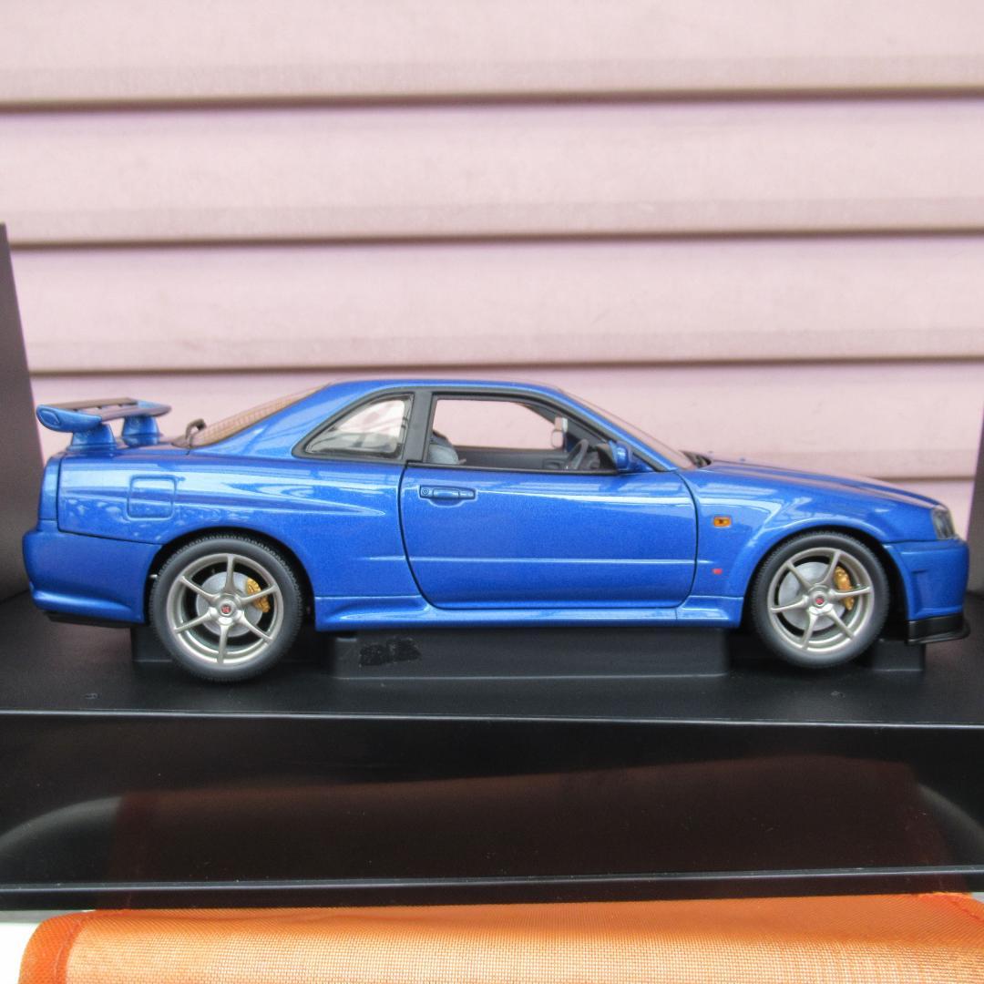 u*5様 オートアートAutoArt日産ニッサンR34スカイラインGT-R773