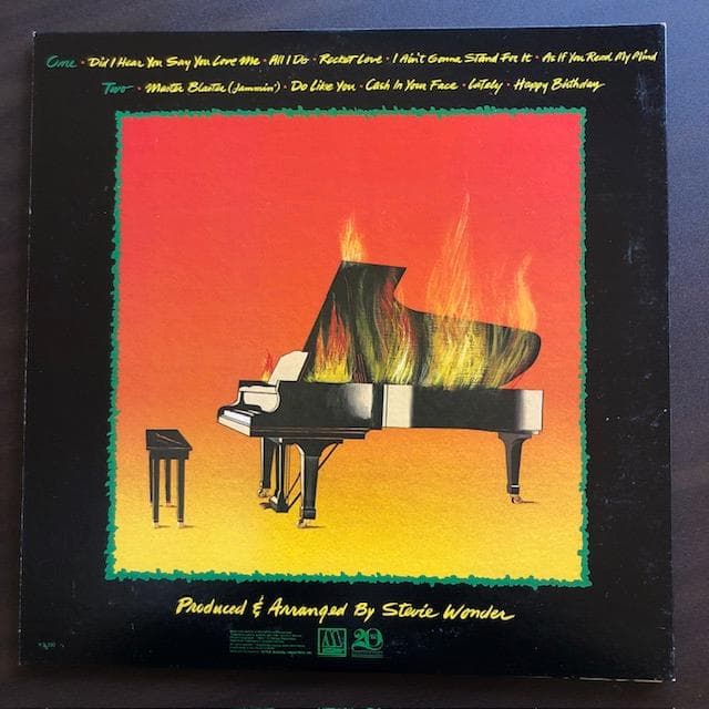 LP スティーヴィー・ワンダー ホッターザンジュライ VIP-6748 y112