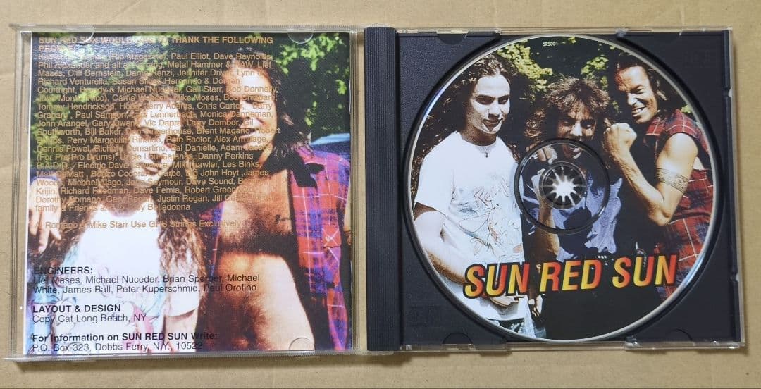 SUN RED SUN サン・レッド・サン サイン入り CD