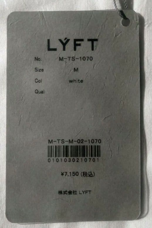 入手困難品■LYFT ROUND PATTERN EXTRA BIG TシャツM