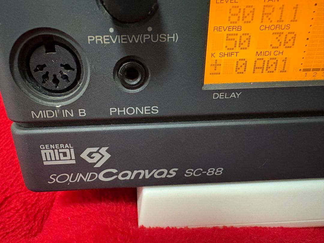 配信機器・PA機器・レコーディング機器 Roland SC-88