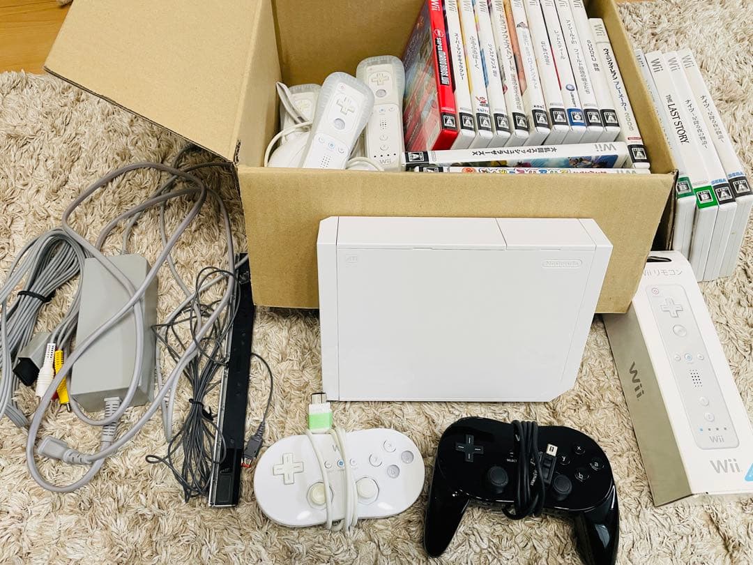 Wii 本体 周辺機器 ゲーム コントローラー セット 任天堂 ニンテンドー