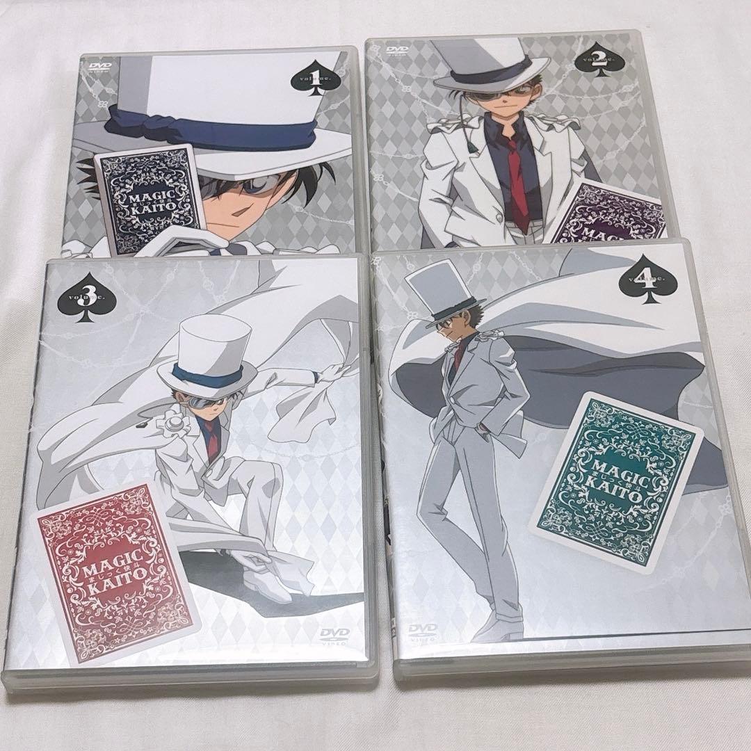 まじっく快斗 DVD 全4巻 初回版 BOX付き