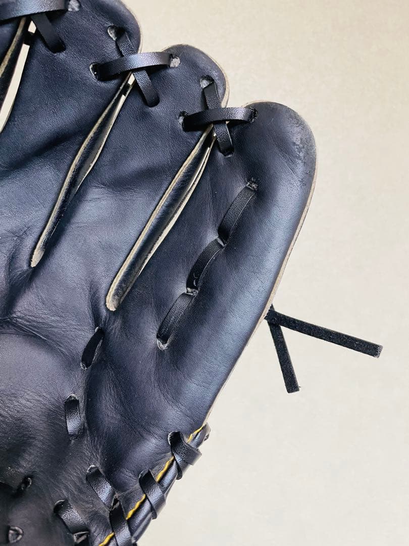 ✨美品✨ミズノ　MIZUNO 野球グローブ　黒　ブラック　即戦力