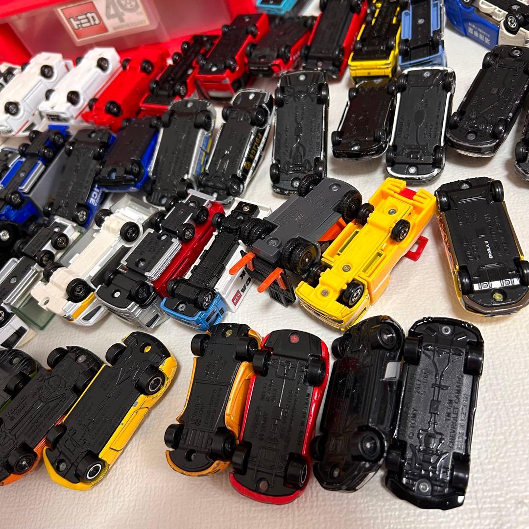 トミカセット 54台付き　40th記念ケース付き