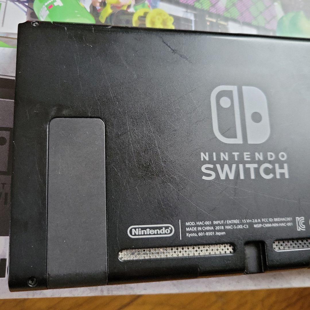 動作品　Nintendo Switch 本体 初期設定済　スプラトゥーンデザイン