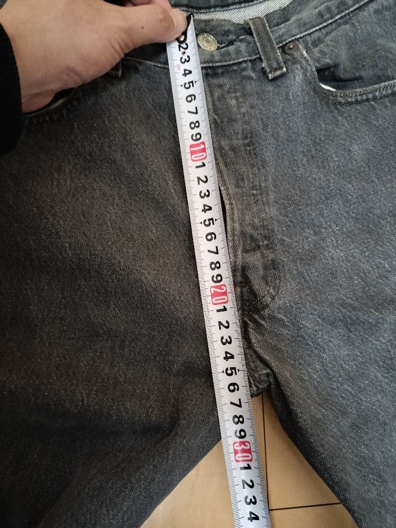 90’s USA製 Levi’s 501-0658 先染め ブラック W32