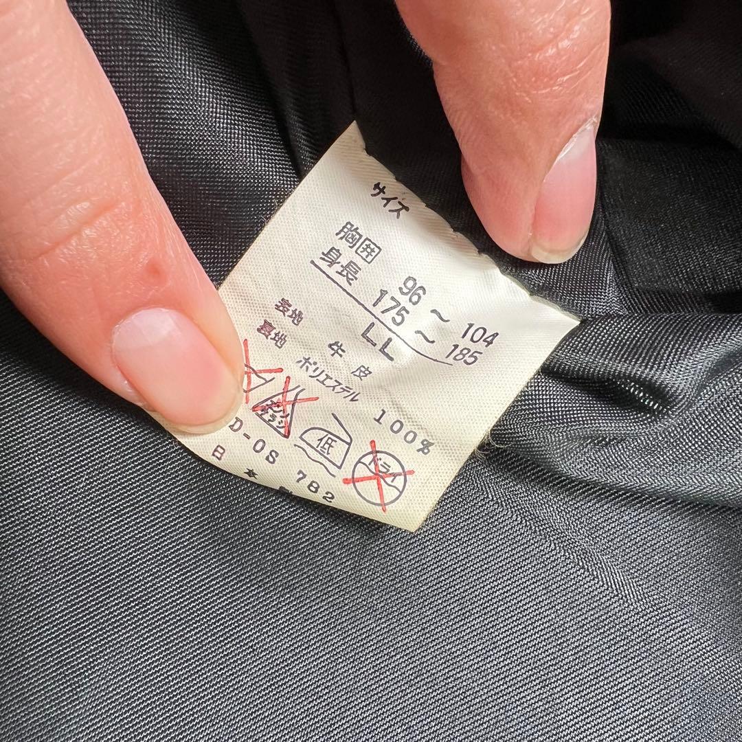 Leather Wear ダブルライダース 2way ベスト 牛革 本革 XL