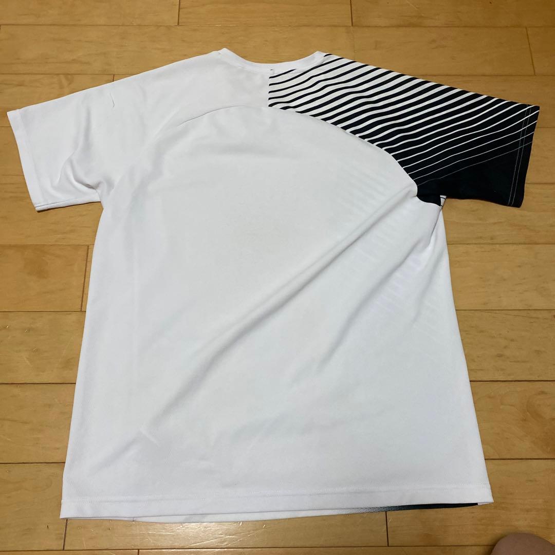 Mizuno テニス Tシャツ ホワイト/ブラック