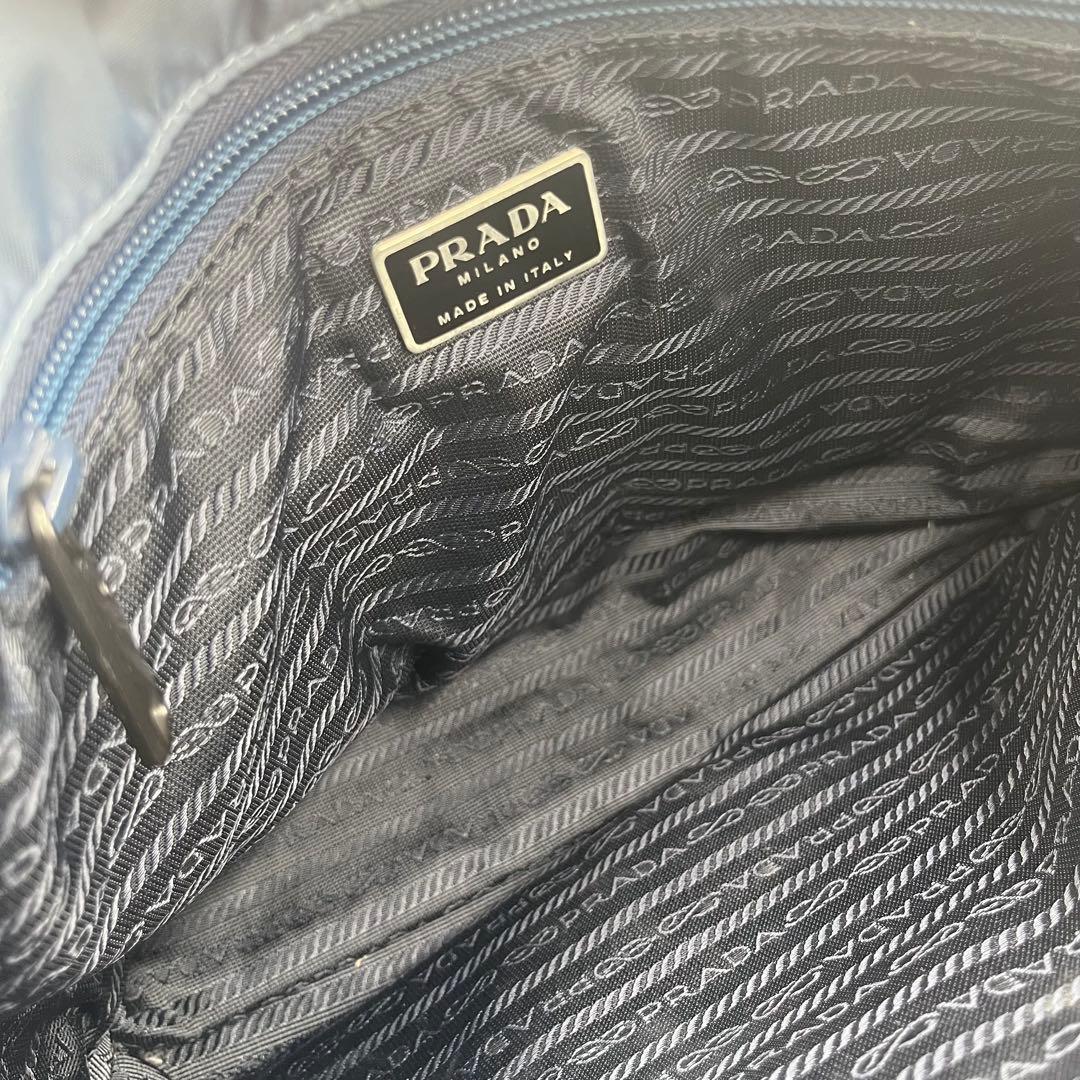 PRADA プラダ テスートシティ デニム トートバッグ B6242