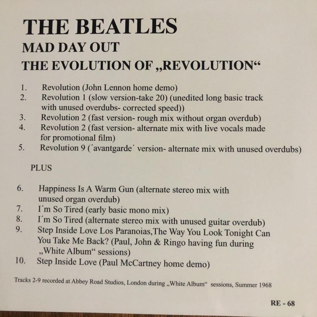 洋楽 MAD DAY OUT-THE EVOLUTION OF REVOLUTION