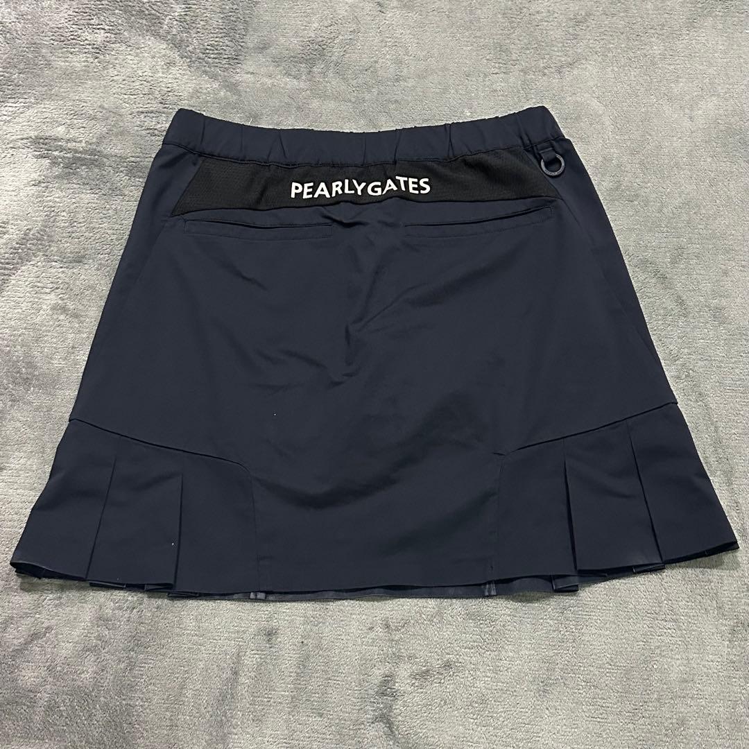 【即日発送】PEARLYGATESパーリーゲイツミニスカートフレアプリーツ
