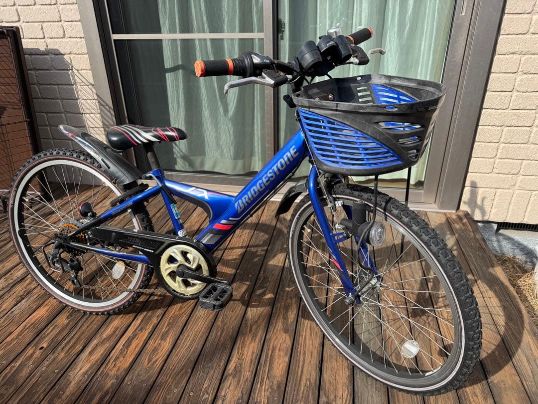 ブリヂストン ジュニアシティ 青　24