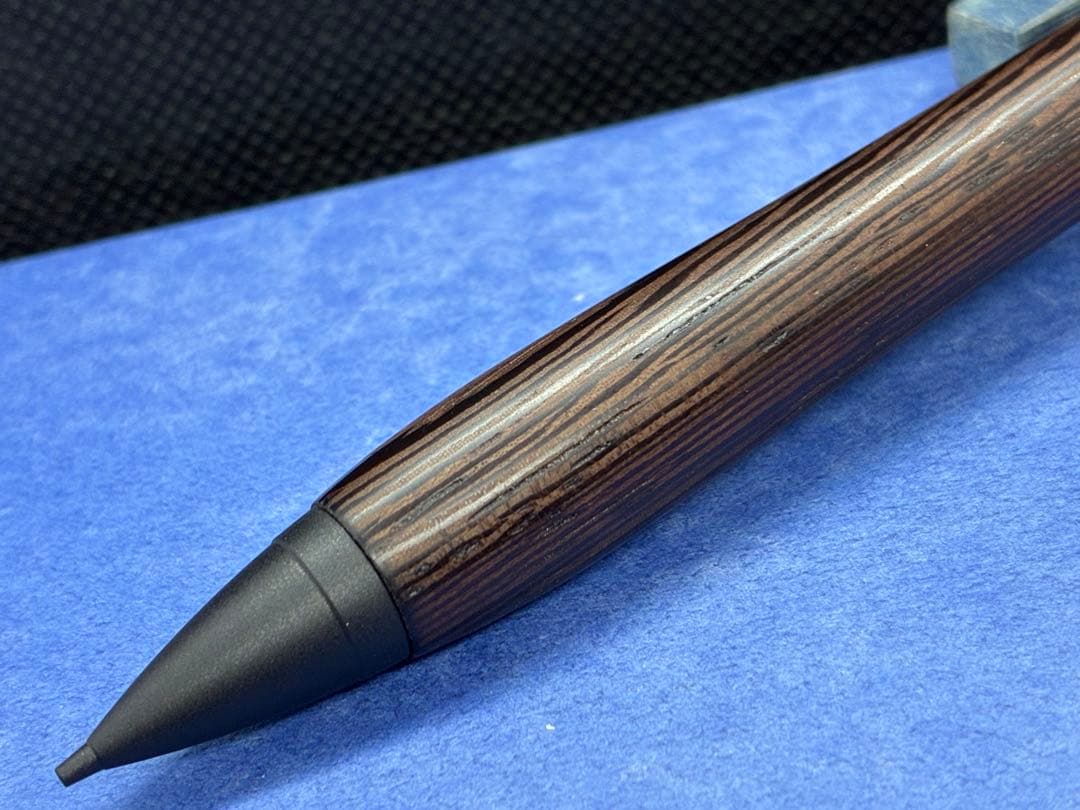 【早い者勝ち】ウエンジ　シャーペン0.5 加藤金属　木軸ペン　ハンドメイド