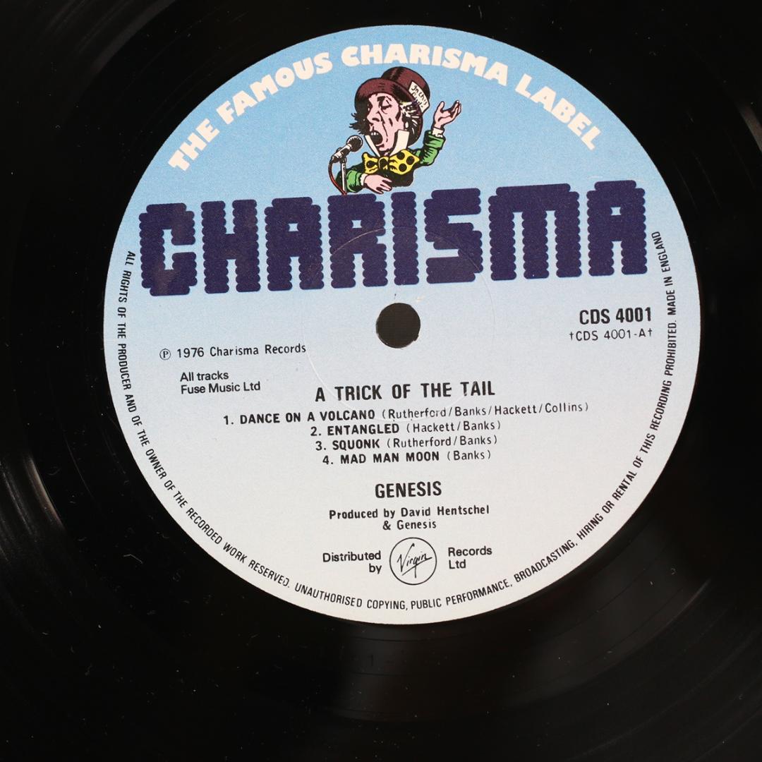 英LP Genesis A Trick Of The Tail UK盤 初回