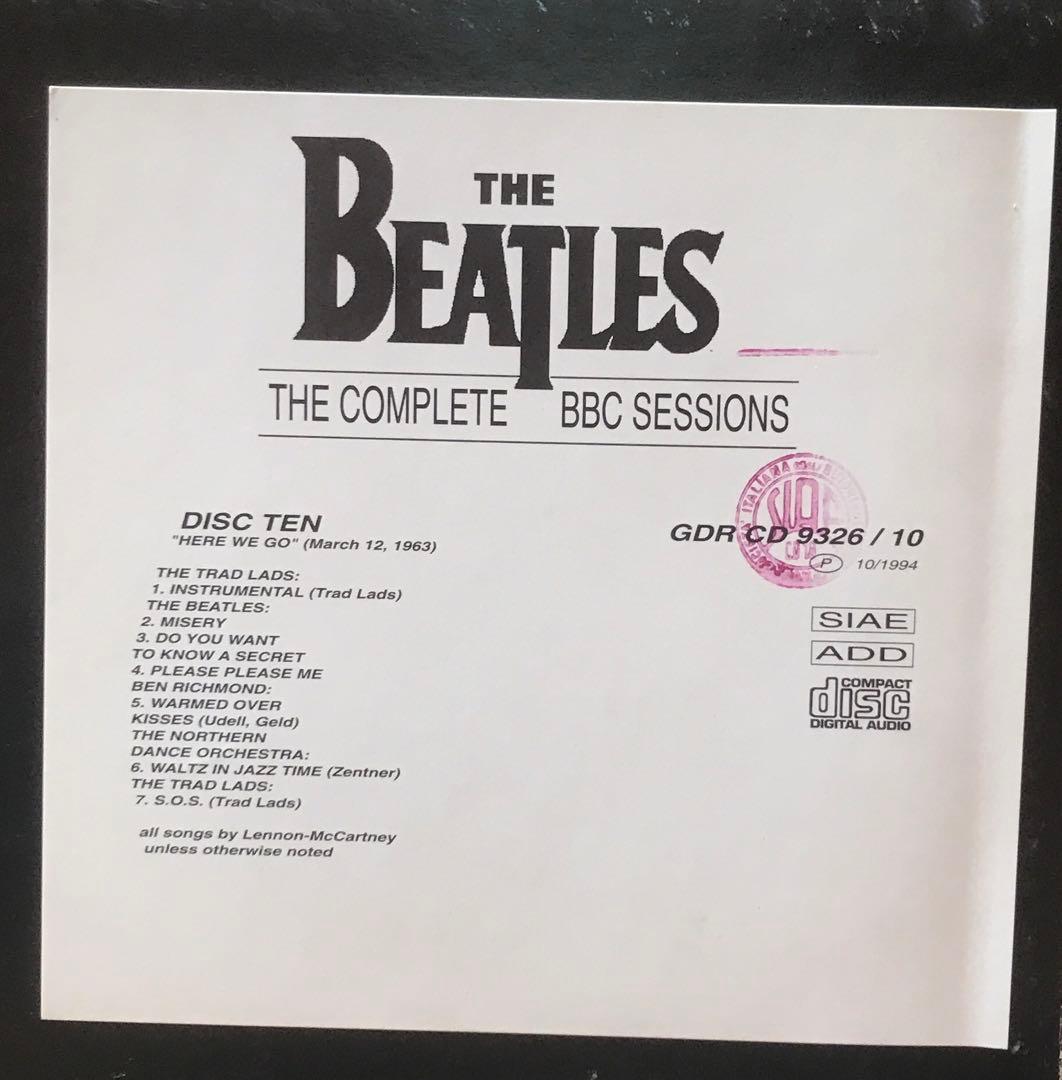 THE BEATLES　ビートルズ　COMPLETE BBC SESSIONS