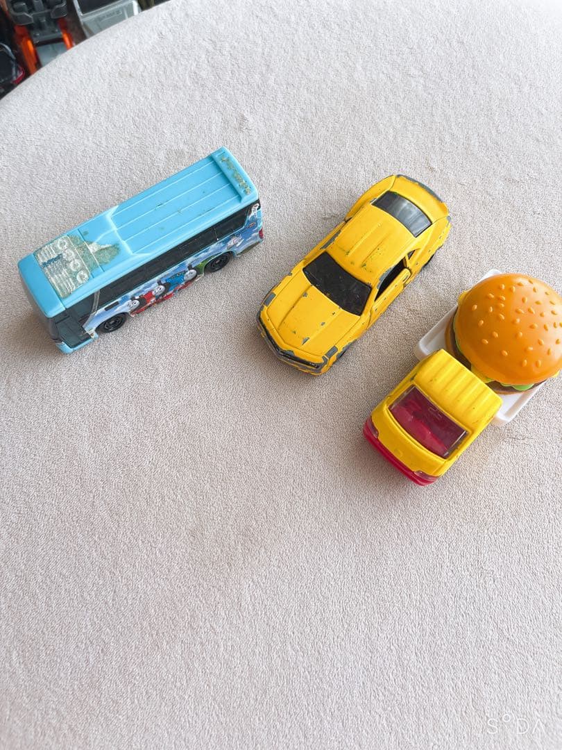 トミカ121台+キャリアカー+洗車機