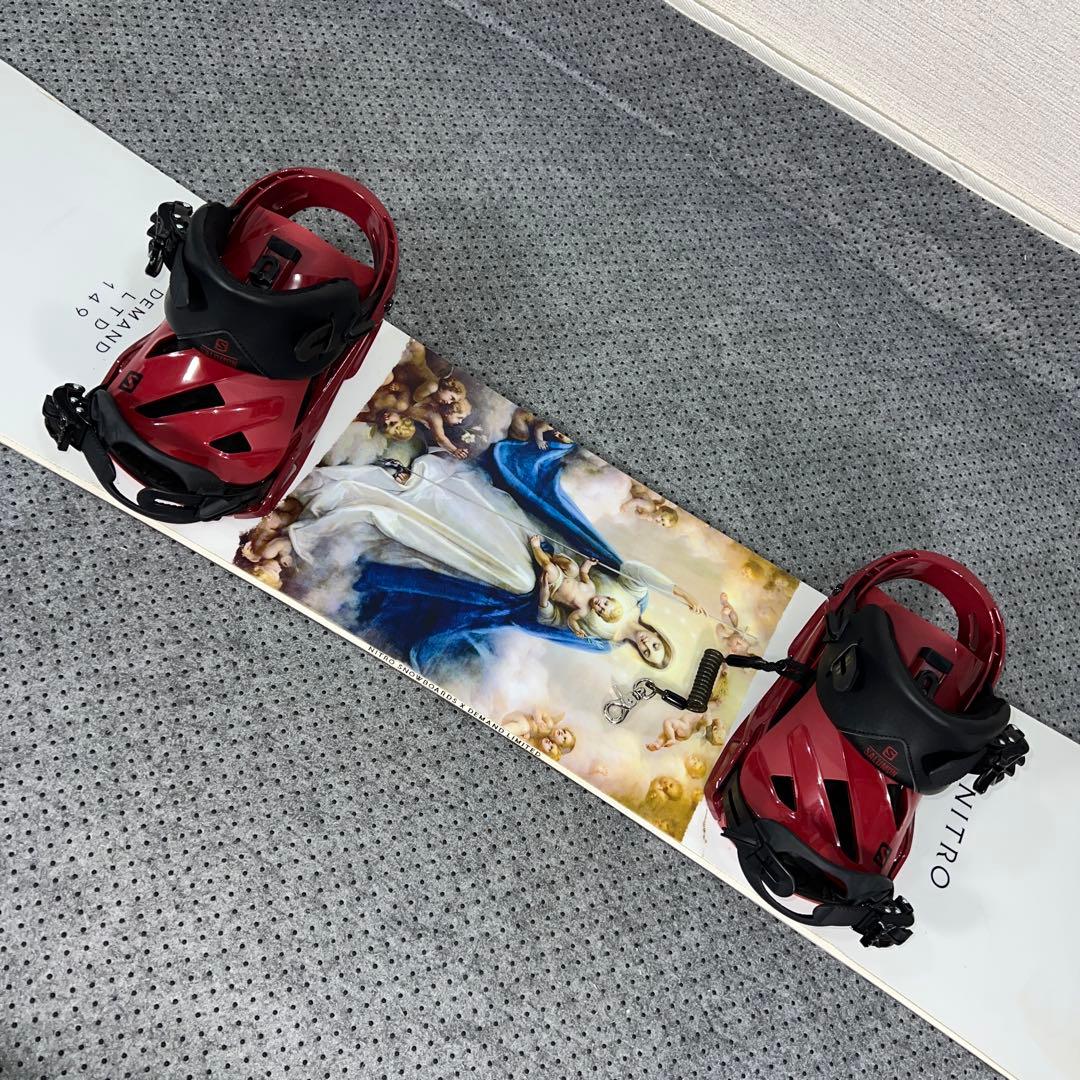 数回使用 NITRO DEMAND LTD 149＋SALOMON RHYTHM