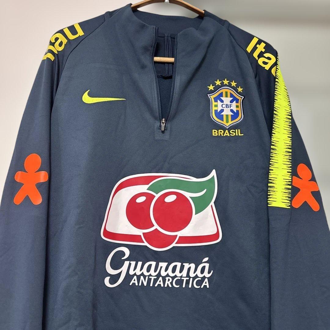 Nike ブラジル代表 DRI-FIT 長袖ジャージ Lサイズ