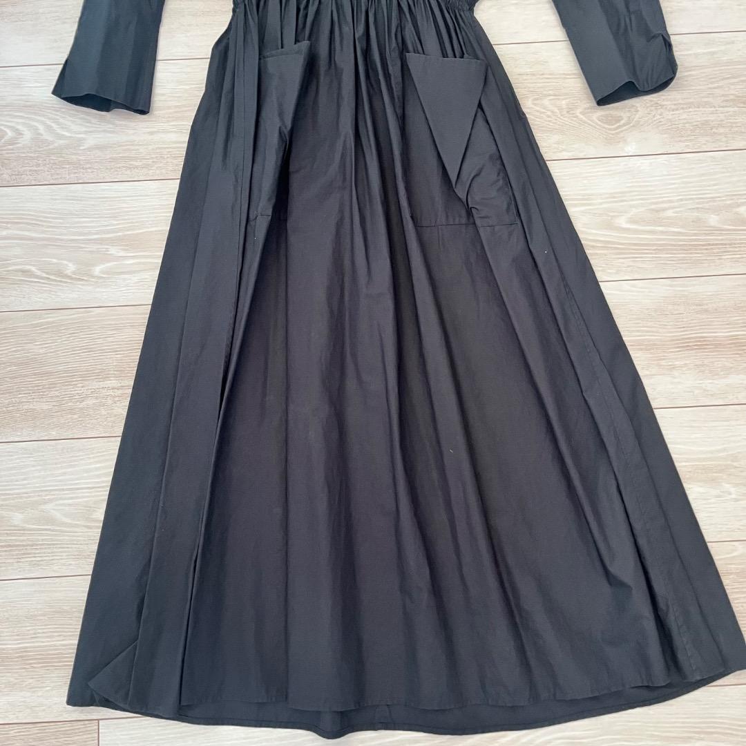 美品 TENNE HANDCRAFTED MODERN シャーリング ワンピース