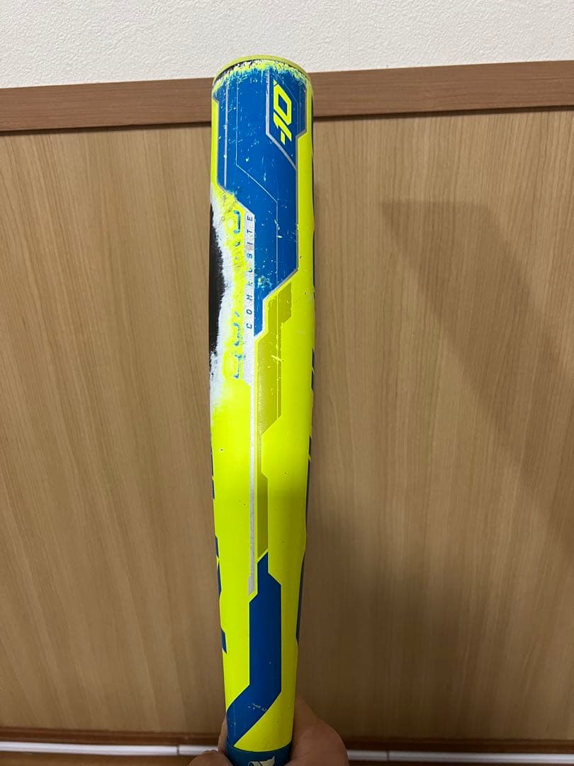 リトルリーグ　RAWLINGS 硬式バット イエロー/ブルー
