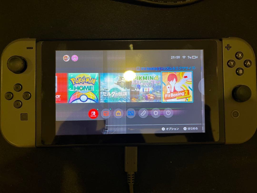 Nintendo Switch 本体　液晶破損