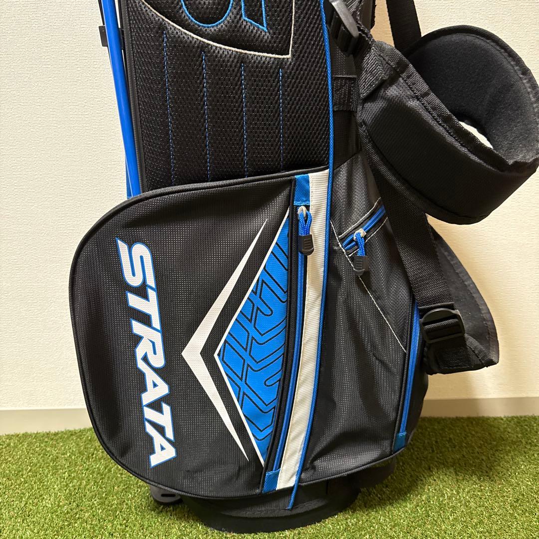 Callaway STRATA スタンド式 軽量 キャディバッグ 美品