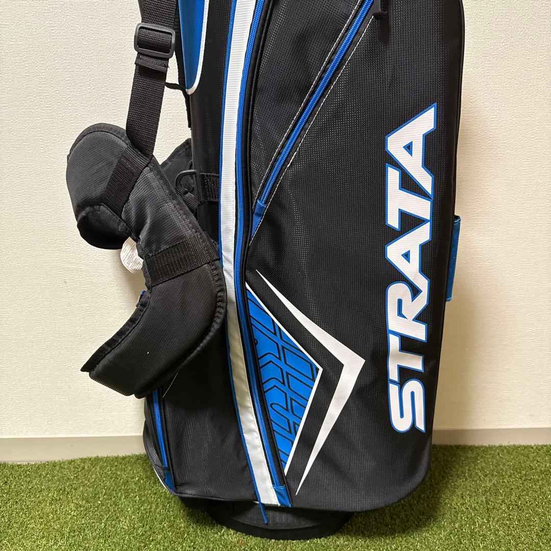 Callaway STRATA スタンド式 軽量 キャディバッグ 美品