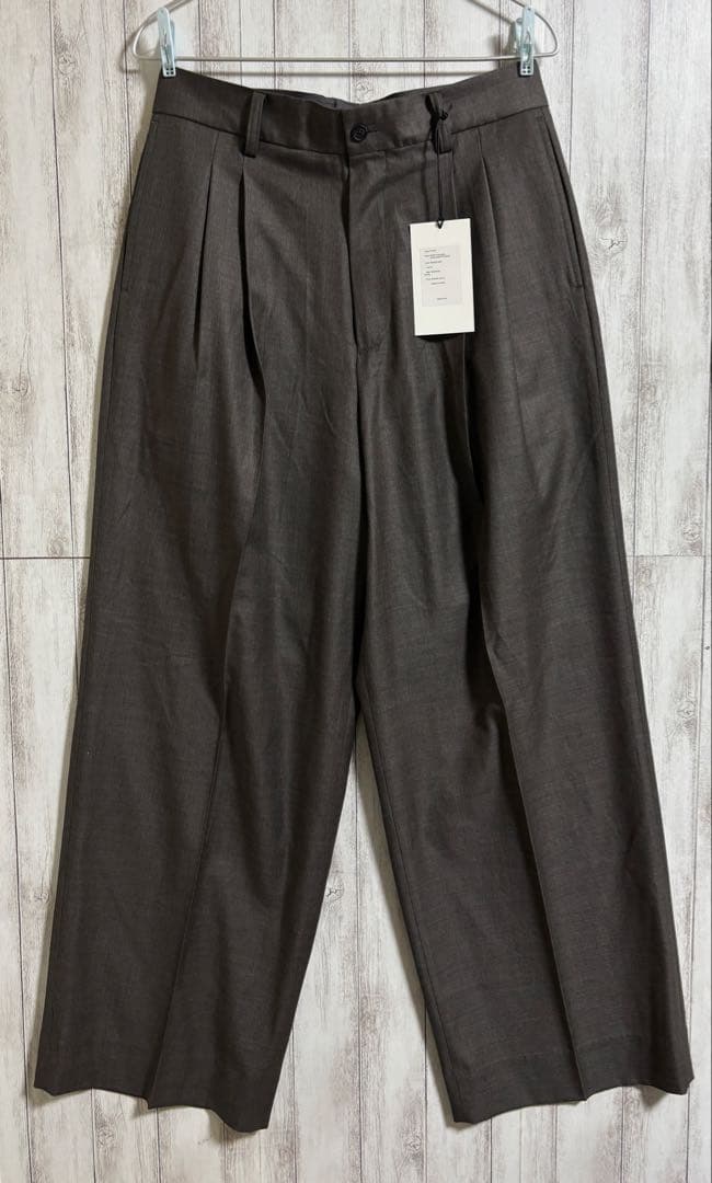 スーツ stein Extra Fine Wool Long Wide
