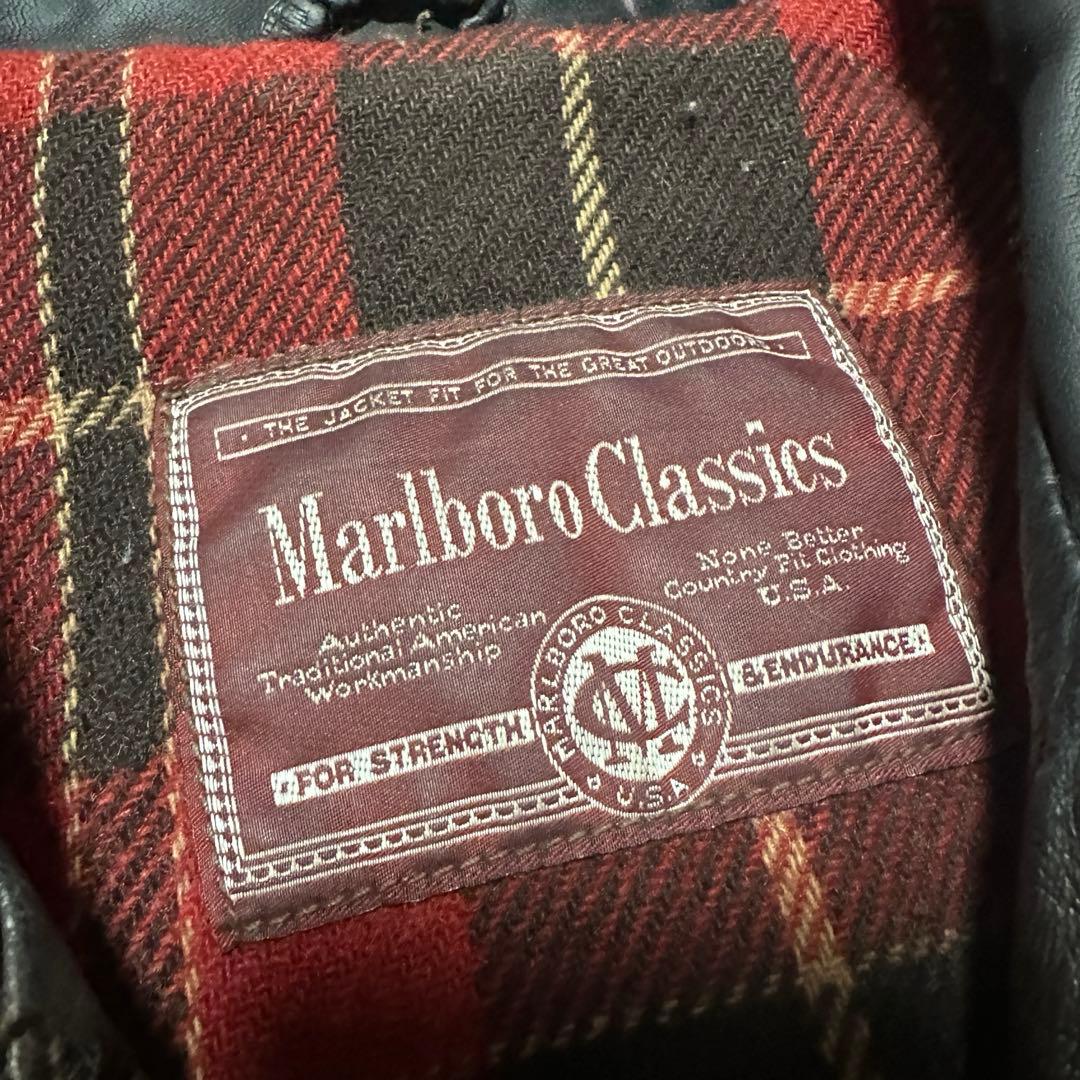 Marlboro Classics レザージャケット XL 本革 イタリア製