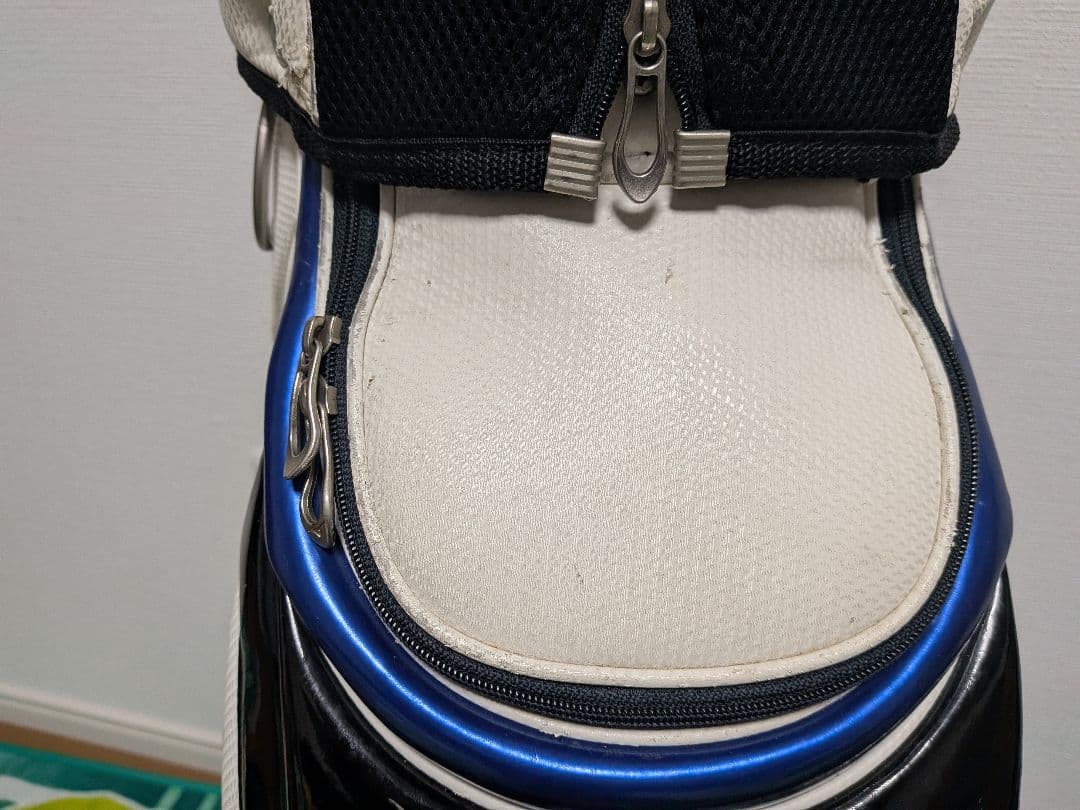 【人気モデル】ミズノ MIZUNO JPX キャディバッグ ホワイト×ブルー