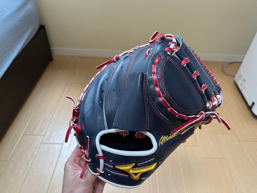 ぐりとぐら　ミズノプロ　硬式オーダーグローブ　キャッチャーミット　捕手用