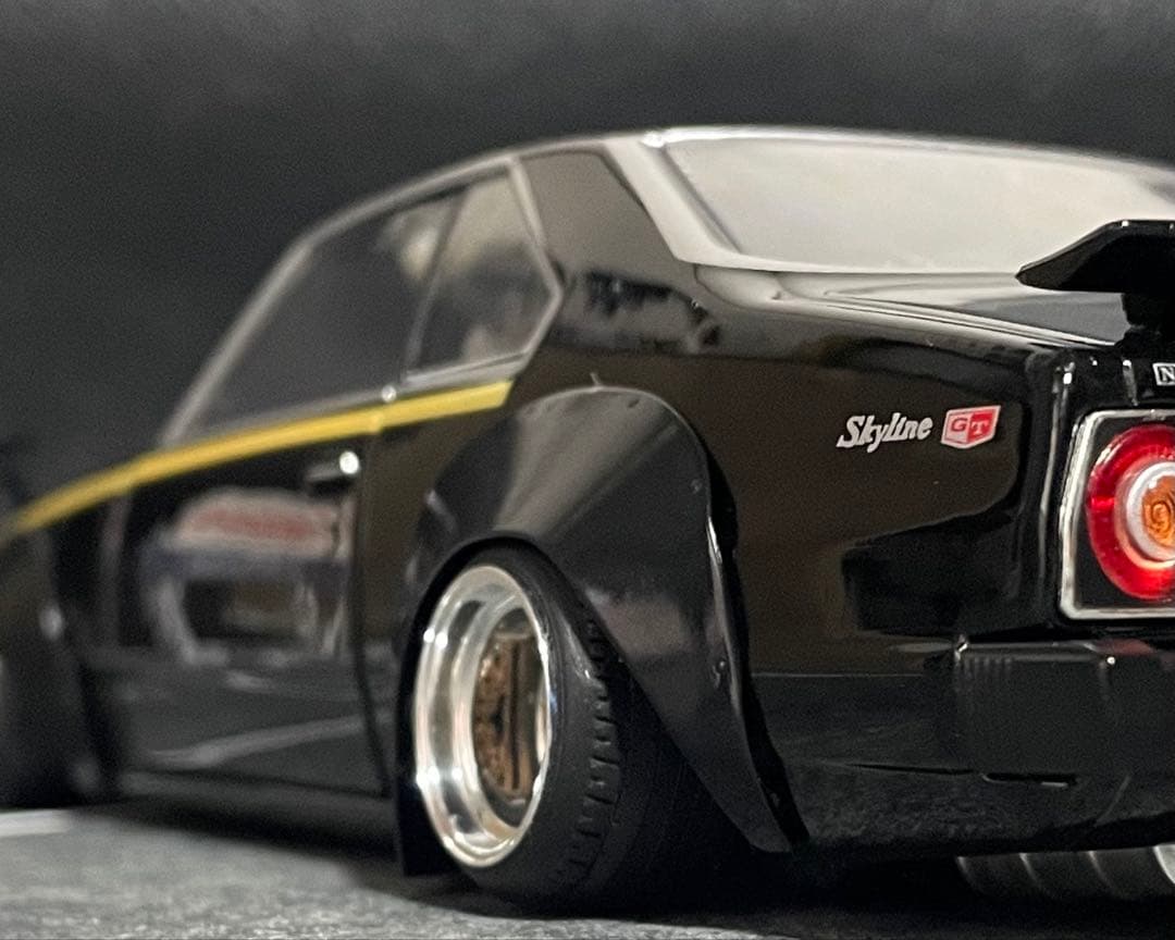 1/24 アシェット 国産名車 NISSAN スカイライン ジャパン改 カスタム