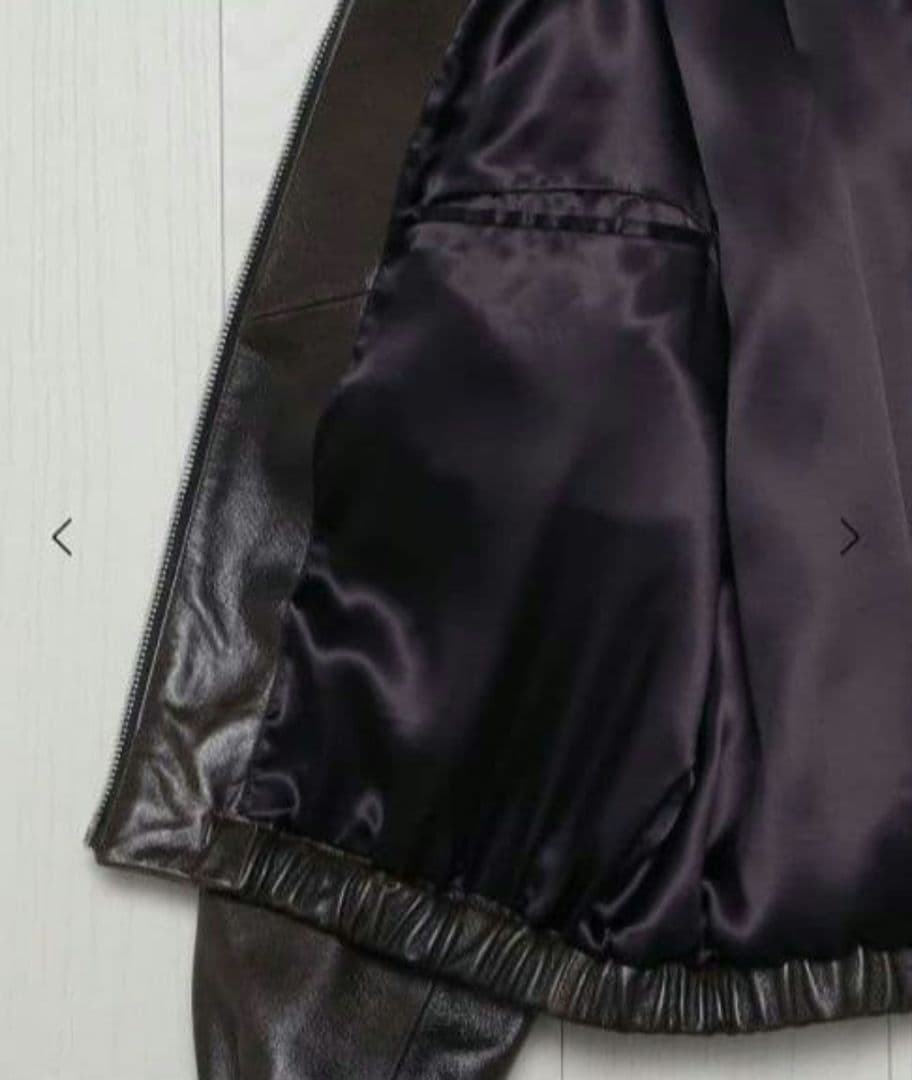 【サナ】H B&Y　レザージャケット　AURALEE　COMOLI
