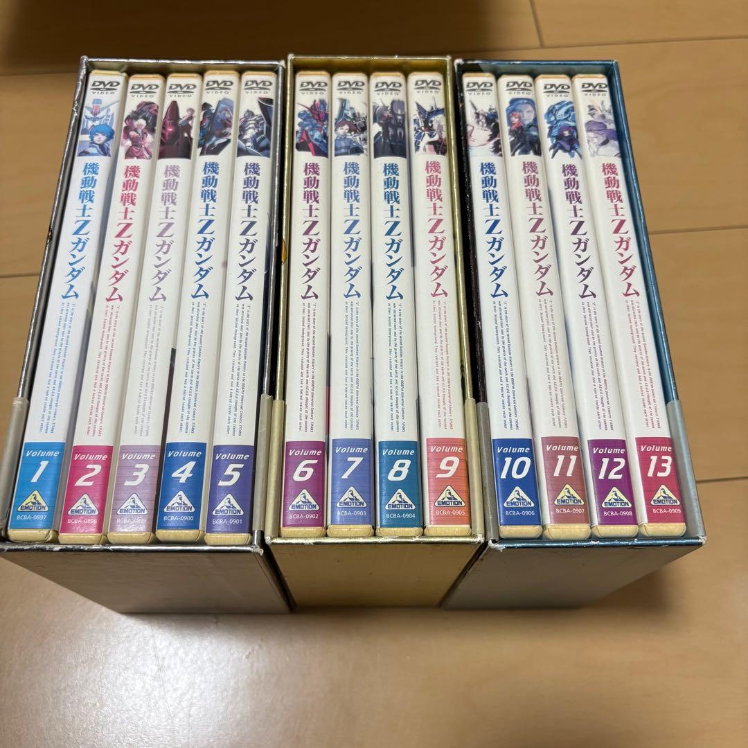 機動戦士Zガンダム DVDメモリアル版　1〜3