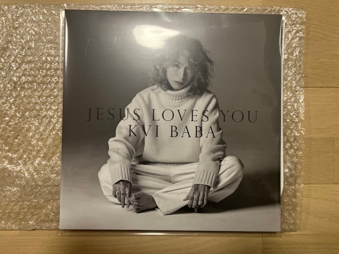 新品未開封　KVI BABA レコード　JESUS LOVES YOU