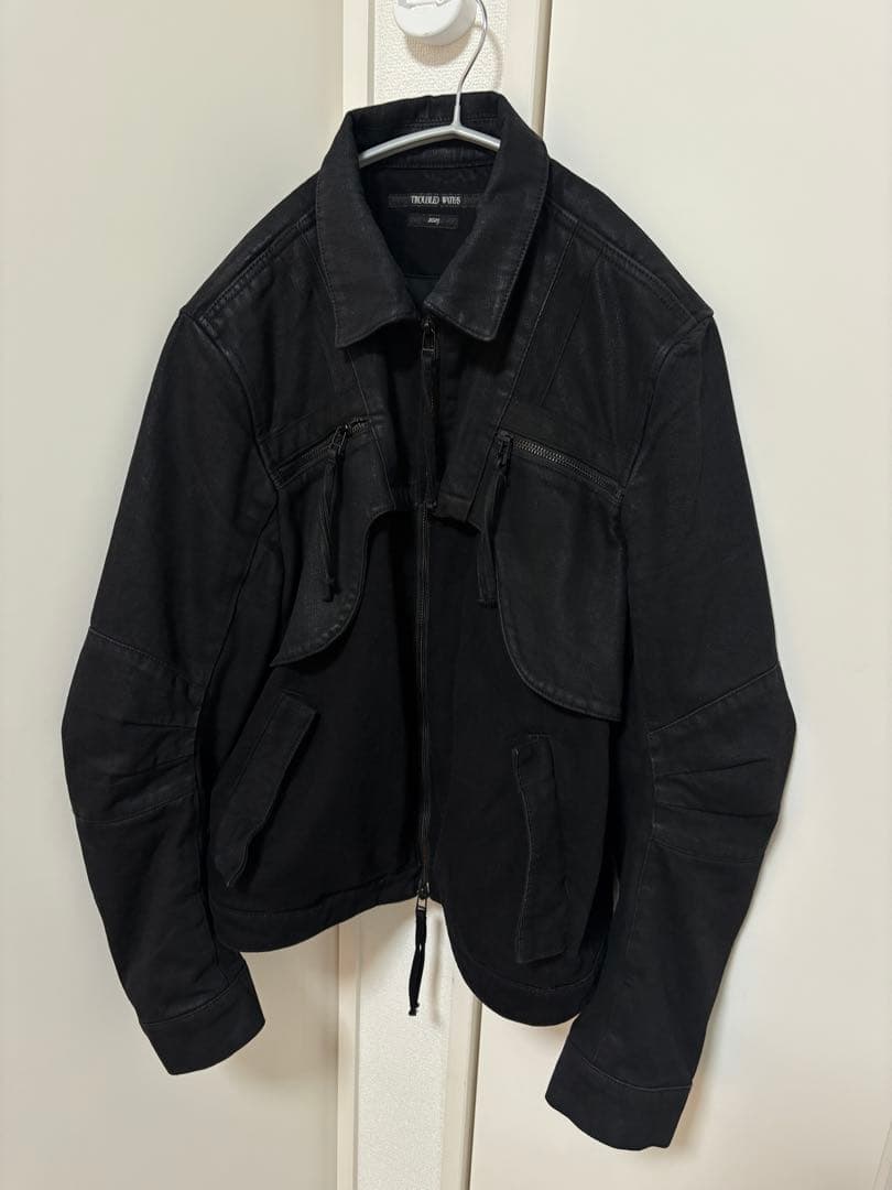 ジャケット・アウター Troubled waters AVIATOR JACKET S