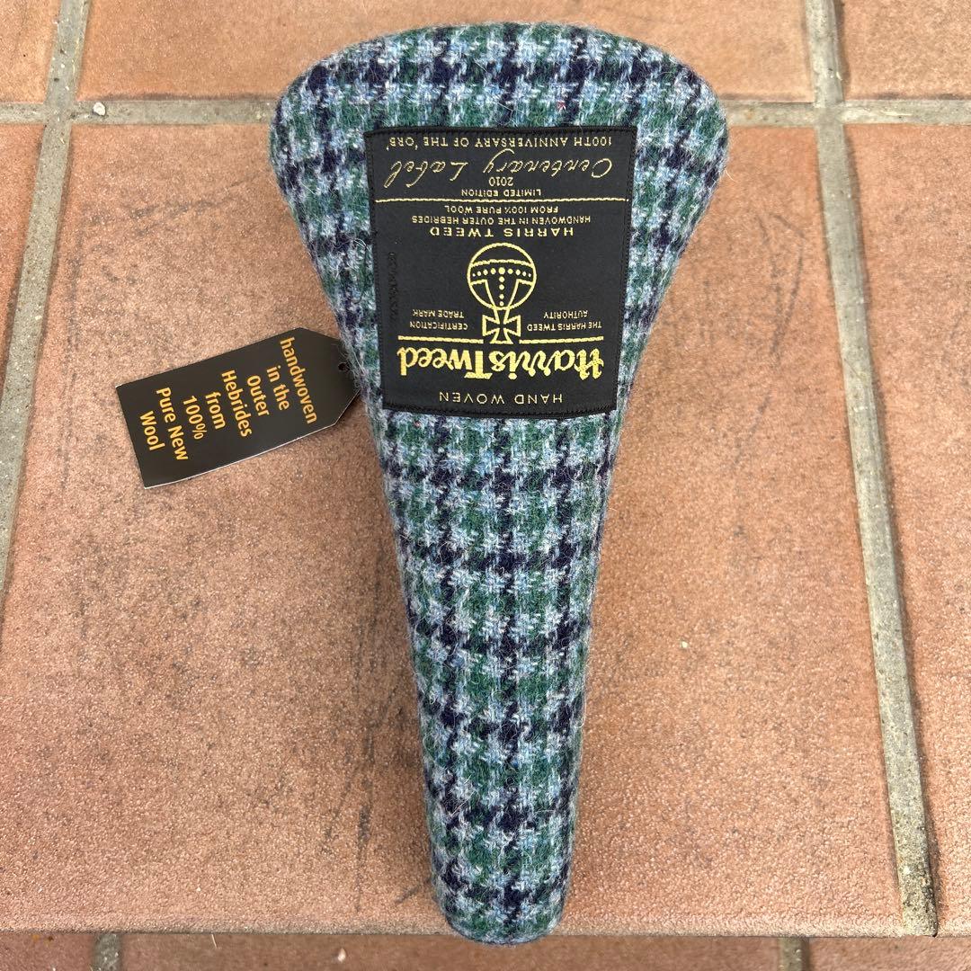 ハリスツイード　Harris Tweed サドル　自転車　④