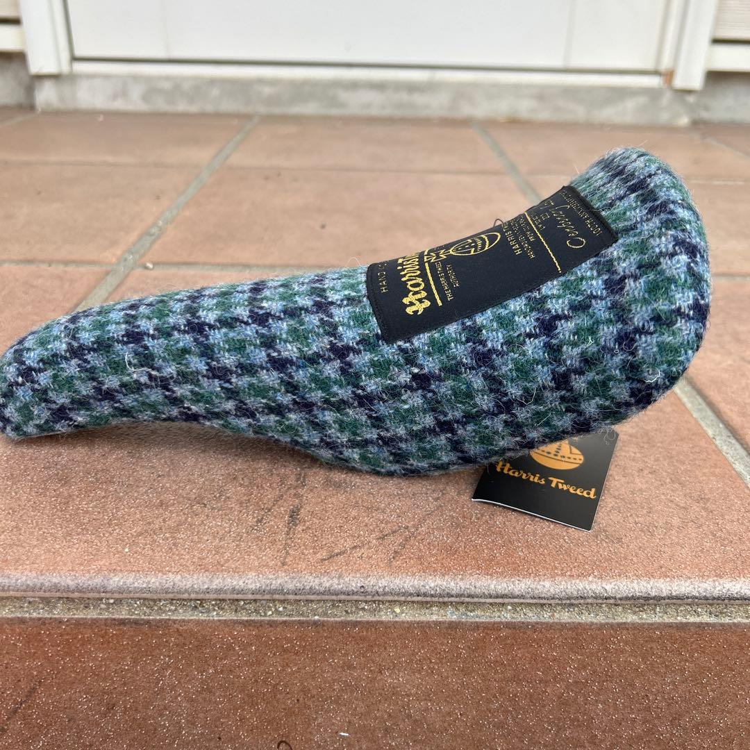 ハリスツイード　Harris Tweed サドル　自転車　④