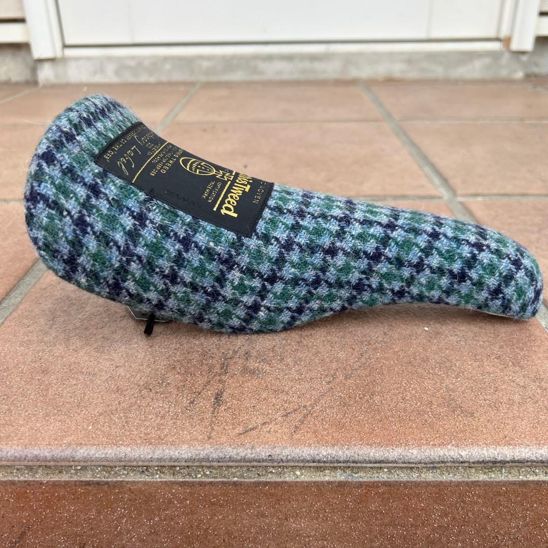 ハリスツイード　Harris Tweed サドル　自転車　④