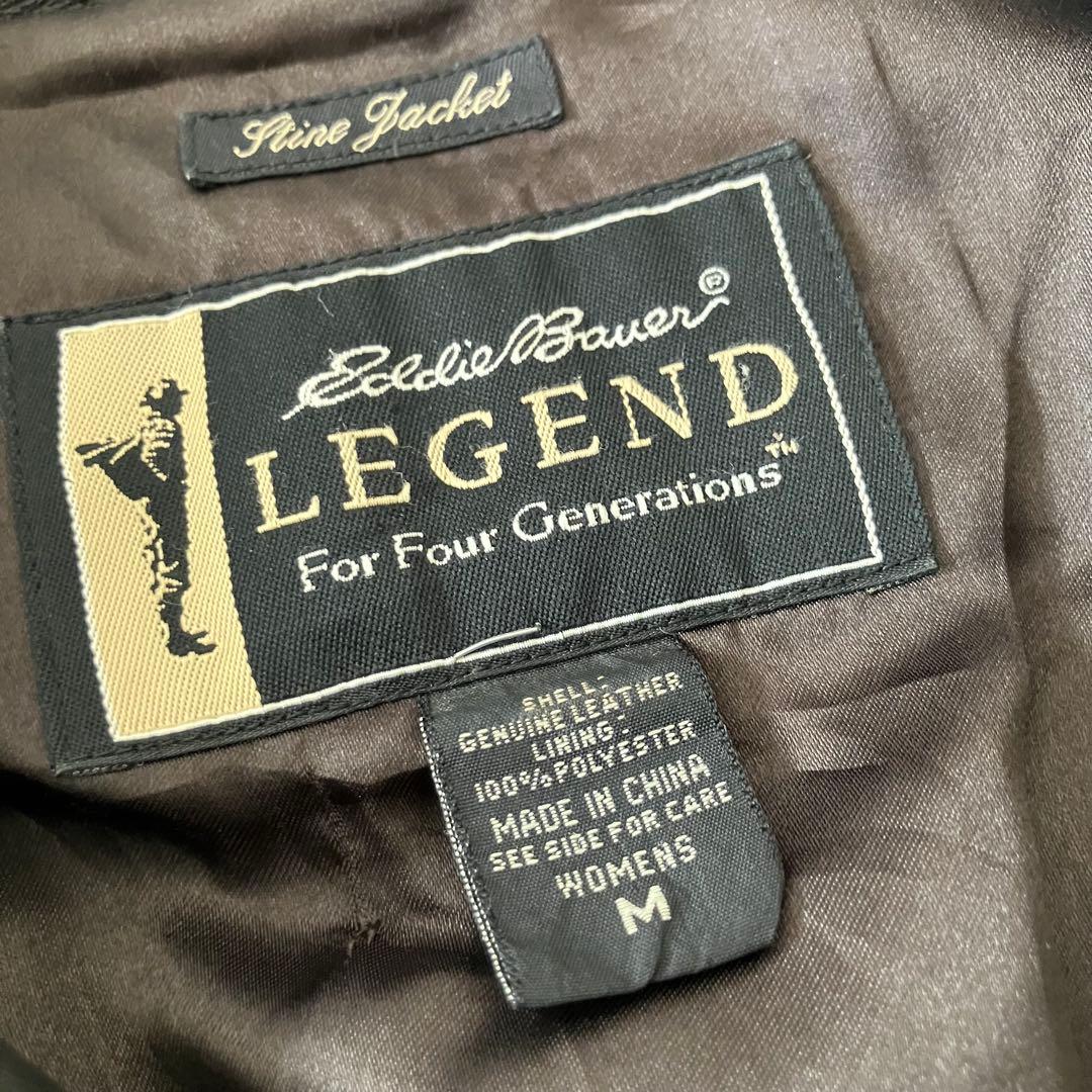 00s Eddie Bauer \"LEGEND\" レザージャケット/M