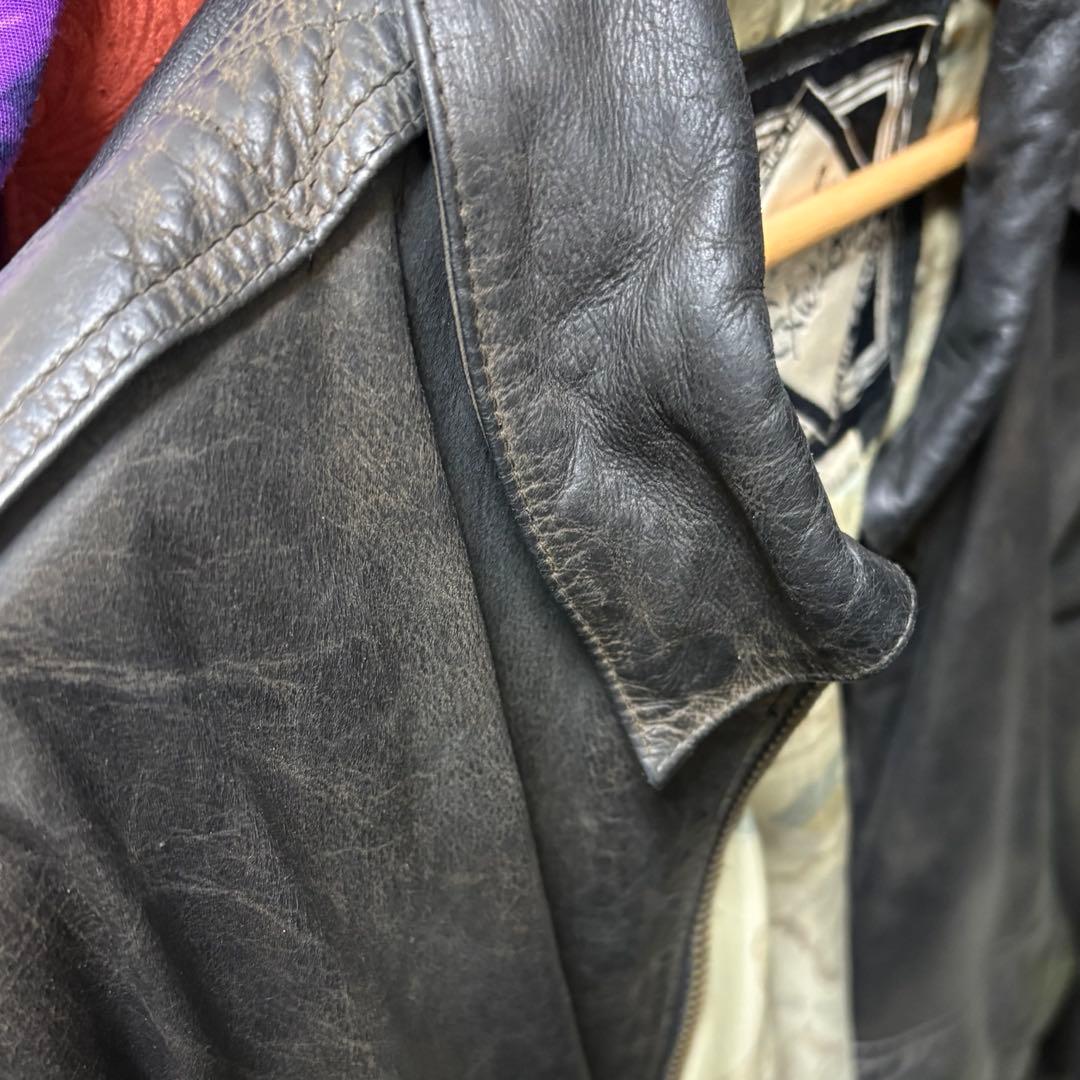 ジャケット・アウター Body exteriors A-2 type leather jacket