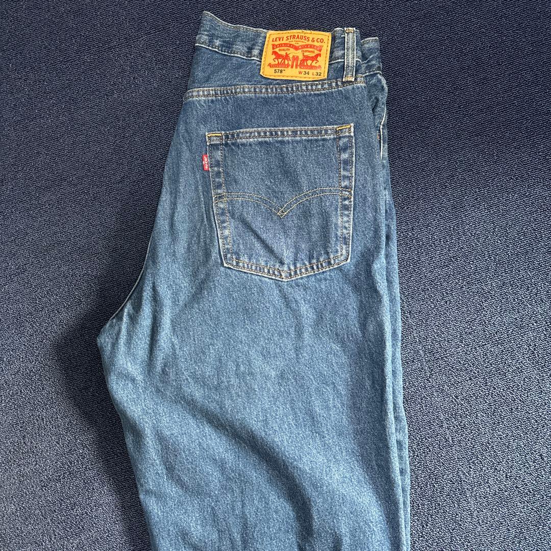 新品同様　Levi’s リーバイス　578 W34 L32