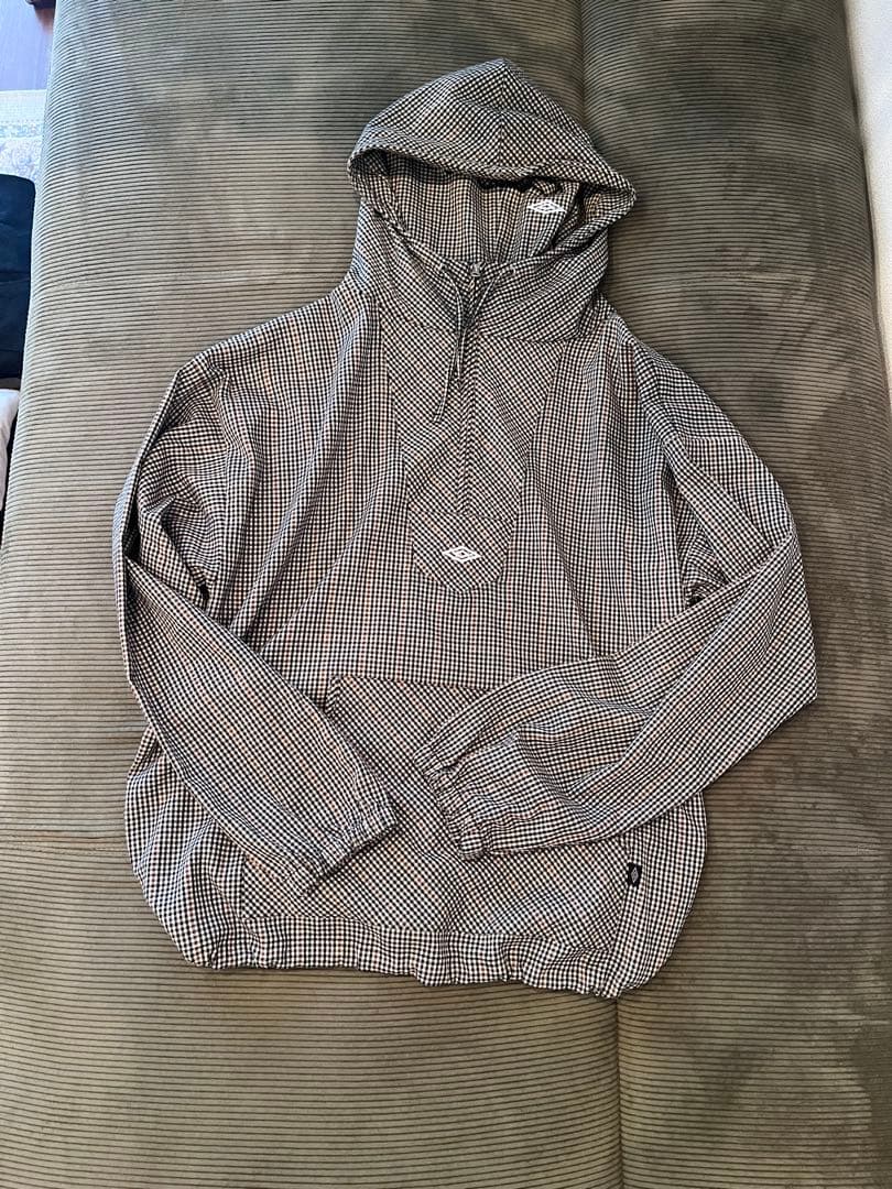 ジャケット・アウター UMBRO SLAM JAM Masked Hood Plaid Shirt M
