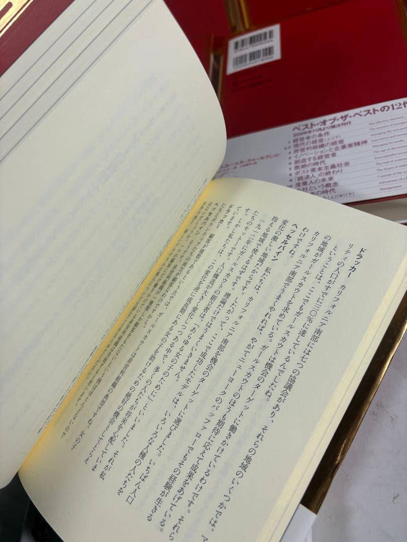 ドラッカー名著集　シリーズ　マネジメント　8冊　セット