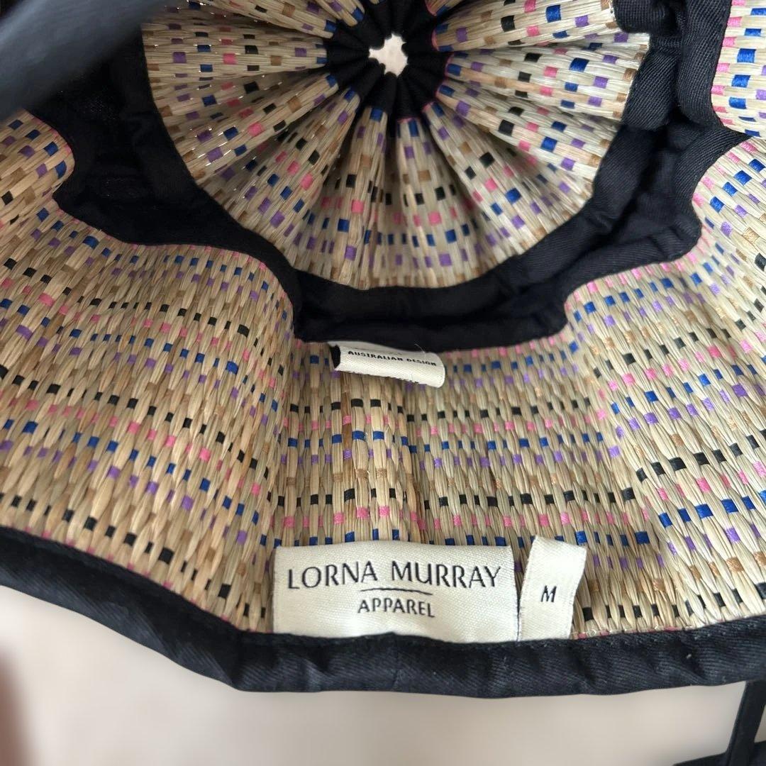 【極美品】ローナマーレイ　正規　Lorna Murray M サイズ　麦わら帽子