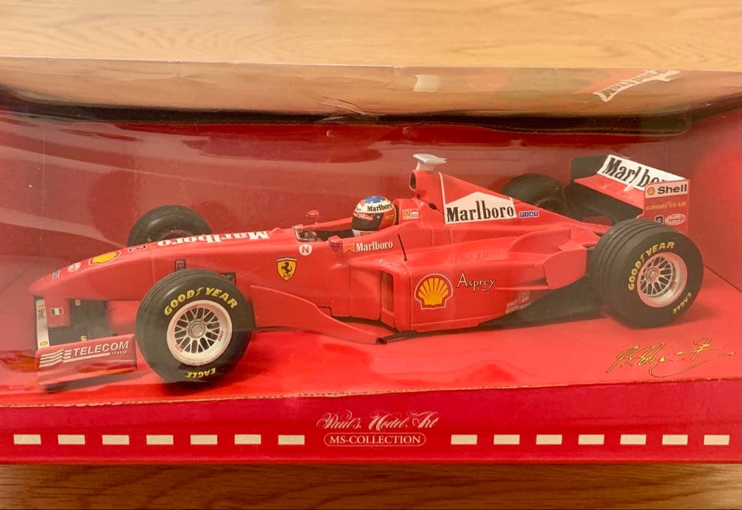ミニチャンプス F1 フェラーリ M.シューマッハ 1/18 マルボロ ロゴ仕様