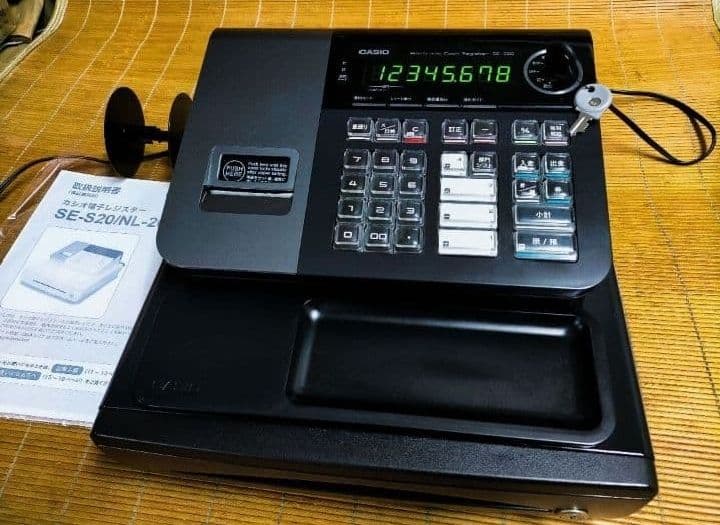 カシオレジスター　SE-S20/NL200　人気機種　送料無料　289000